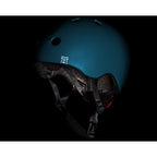 Babyhelm XXS Reflektierend, größenverstellbar mit LED Licht und Magnetverschluss