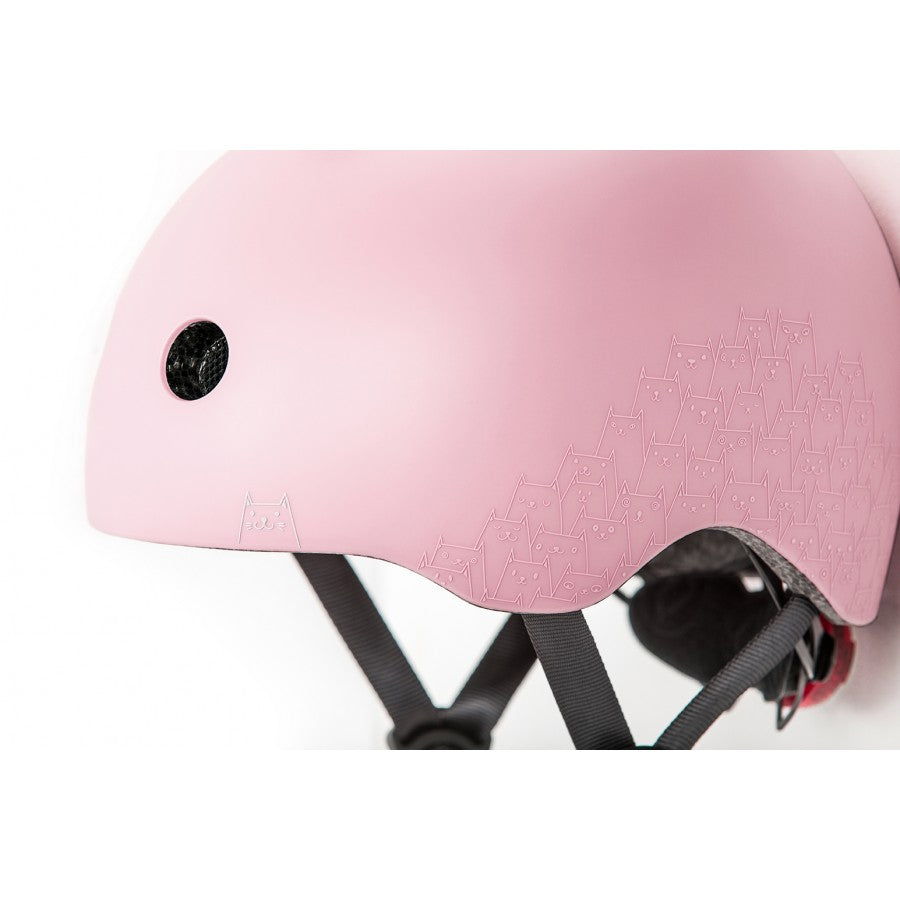 Babyhelm XXS Reflektierend, größenverstellbar mit LED Licht und Magnetverschluss