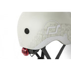Babyhelm XXS Reflektierend, größenverstellbar mit LED Licht und Magnetverschluss