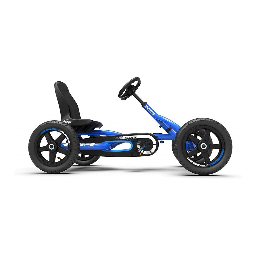 BERG Buddy White Pedal-Gokart 2.0 - LIMITED EDITION