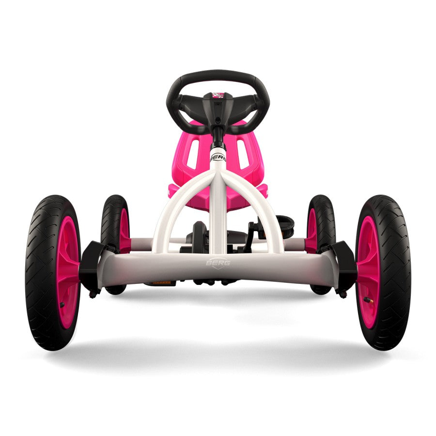 BERG Buddy White Pedal-Gokart 2.0 - LIMITED EDITION
