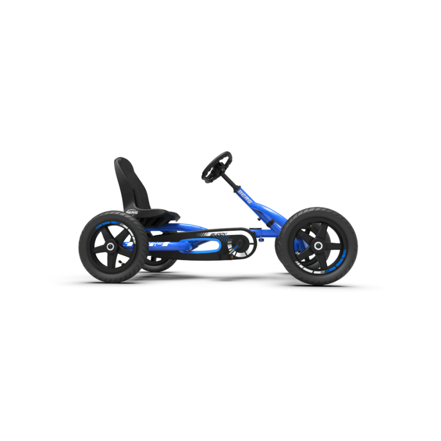 BERG Buddy White Pedal-Gokart 2.0 - LIMITED EDITION
