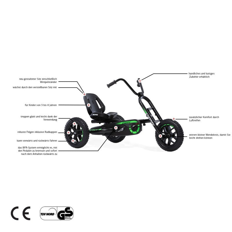 BERG Choppy Neo - Pedal Gokart