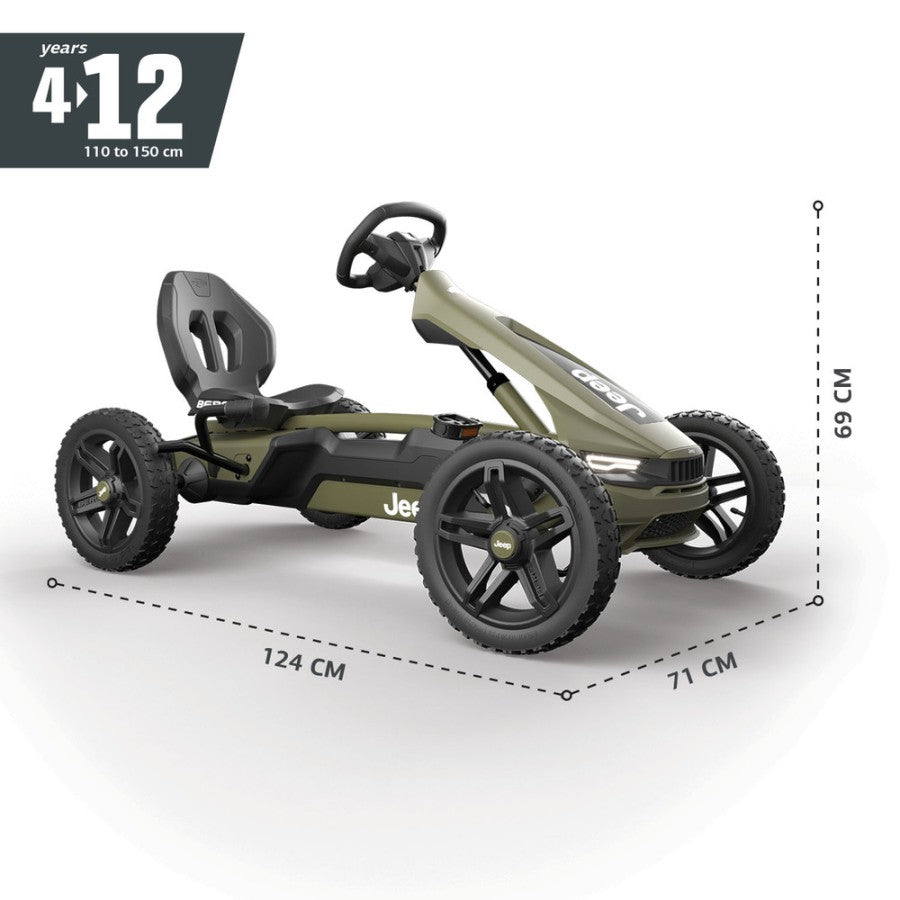 BERG Rally APX Blue - Pedal Gokart