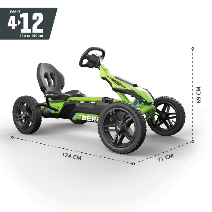 BERG Rally DRT Green - Pedal Gokart
