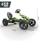 BERG Rally DRT Green - Pedal Gokart