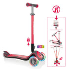 GLOBBER ELITE DELUXE LIGHTS mit Leuchtrollen