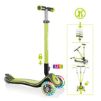 GLOBBER ELITE DELUXE LIGHTS mit Leuchtrollen