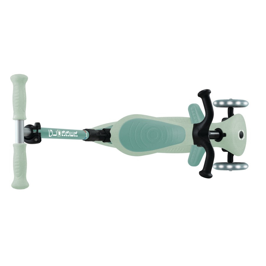 GLOBBER GO-UP ACTIVE LIGHTS ECO, mit Leuchtrollen, Dreirad, Laufrad und Scooter