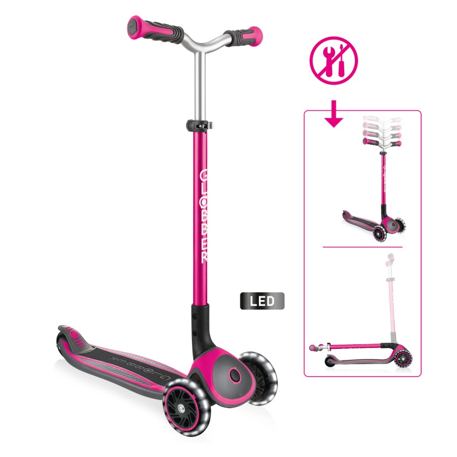 GLOBBER MASTER LIGHTS mit Leuchtrollen