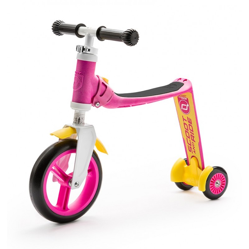 Scooter & Laufrad in Einem für Kleinkinder: Highwaybaby+